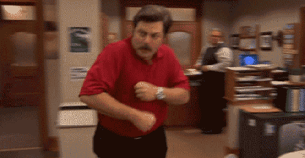 RonSwansonTigerWoods